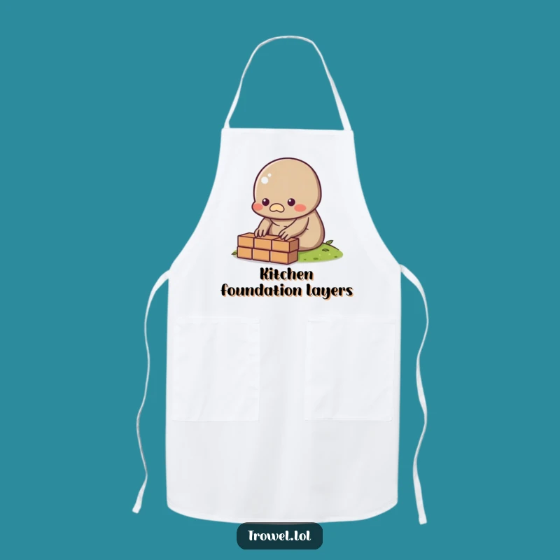 Funny Mole Bricklayer Apron: Build Your Culinary Masterpieces